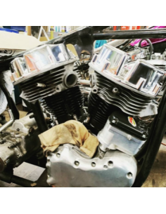 Cache-culbuteurs split pour panhead