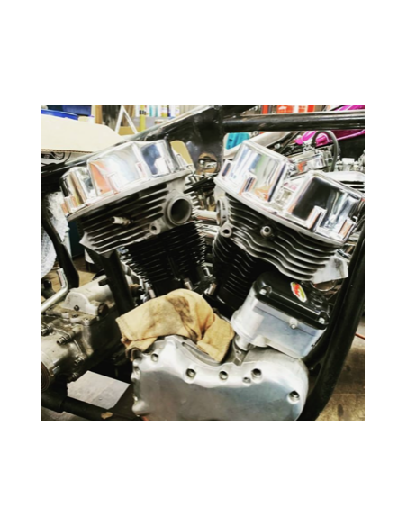 Cache-culbuteurs split pour panhead